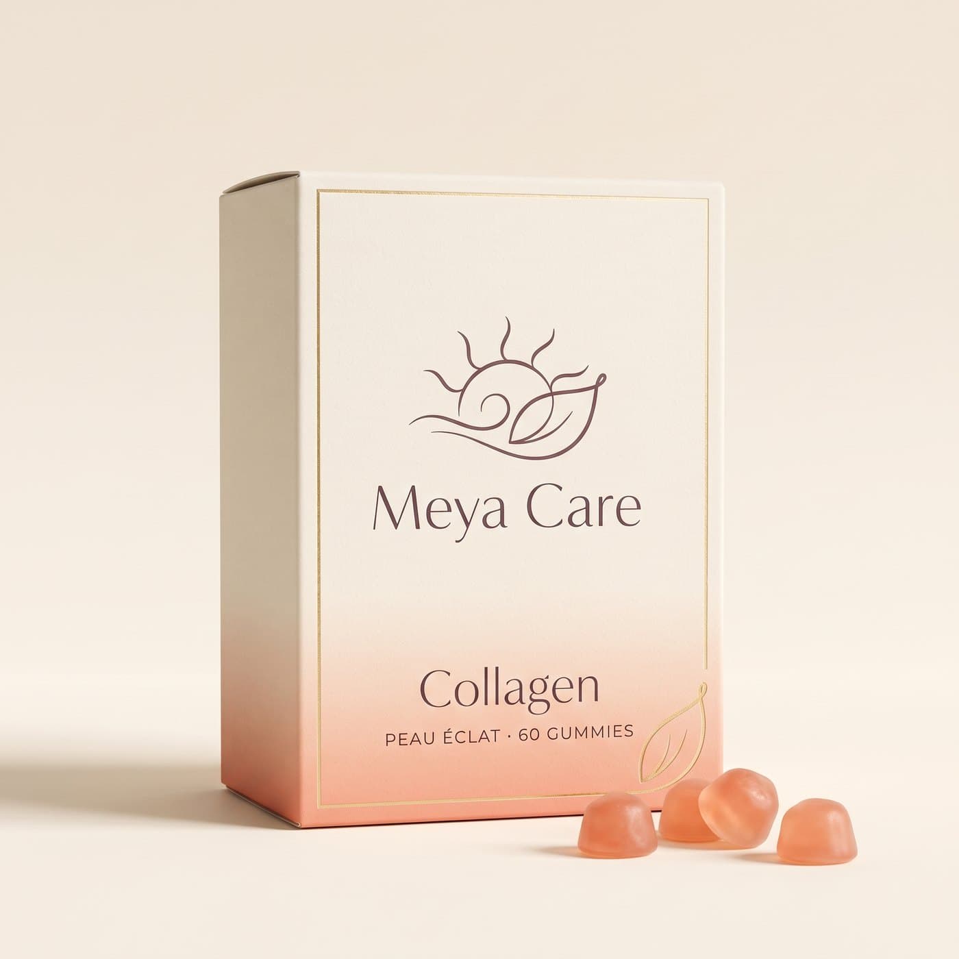 Meya Care Collagen, boîte de 60 gummies