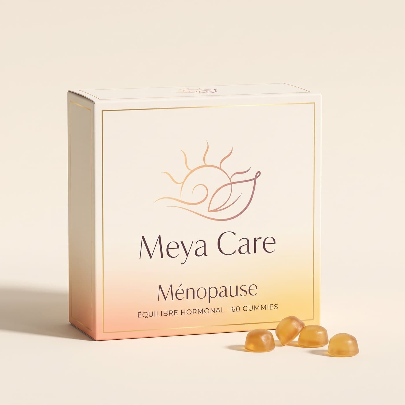 Meya Care Ménopause, boîte de 60 gummies